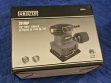 New, In Box Master Mechanic 2 Amp 1/4" Sheet Sander