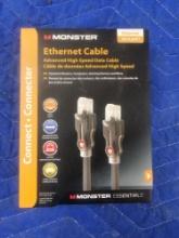 New, In Box Monster Essentials 10' High Speed Data Cable
