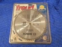 New, Sealed Bosch 12" Woodworking Blade