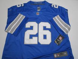Jahmyr Gibbs of the Detroit Lions signed autographed football jersey PAAS COA 411