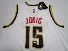 Nikola Jokic of the Denver Nuggets signed autographed basketball jersey PAAS COA 458