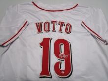 Joey Votto of the Cincinnati Reds signed autographed baseball jersey PAAS COA 281
