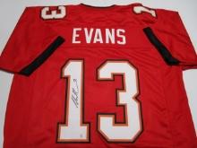 Mike Evans of the Tampa Bay Buccaneers signed autographed football jersey PAAS COA 912