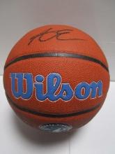 Anthony Edwards of the Minnesota Timberwolves signed auto full size basketball PAAS COA 737