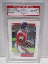 DK Metcalf 2019 Score ROOKIE #352 graded PAAS Gem Mint 10