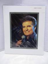 Leroy Van Dyke signed autographed 8x10 double matted photo JSA LOA