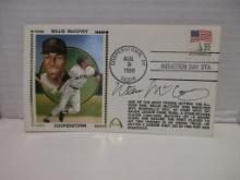 Wllie McCovey of the San Francisco Giants signed autographed first day cover JSA COA 216