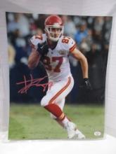 Travis Kelce of the KC Chiefs signed autographed 8x10 photo PAAS COA 040