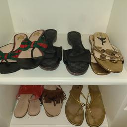 Designer sandels - Jimmy Choo and more