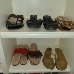 Designer sandels - Jimmy Choo and more
