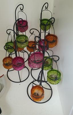 Candleholders - lot of 6