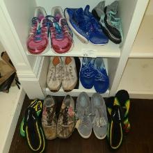 Running shoes and more