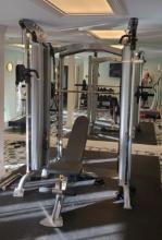 Professional Training System by Hoist with adjustable bench