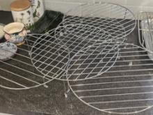 Chrome Serving Stands