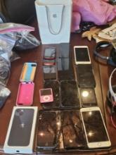 Large Cell Phone and Accessories Lot