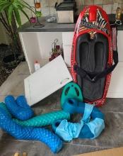 Wake board and water floats