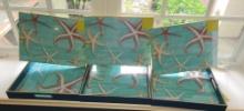 New Serving trays and Placemats by Lisa Gabel