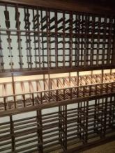 Wine Cellar Wood racks -2 102 x 84 in and 80 x 84 in