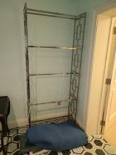 Metal And Glass Shelf - missing a couple metal pieces