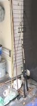 Fishing poles and spears
