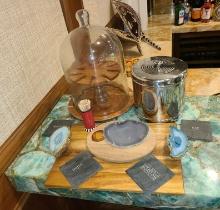 Bar lot - serving tray, ice bucket and more