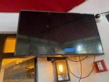 TV w/ Mount  No REMOTE ( AS IS)