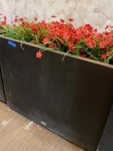 Metal Planter 38" x 10" x 30"