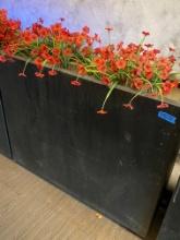 Metal Planter 38" x 10" x 30"