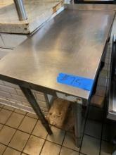 15" x 30" work Table