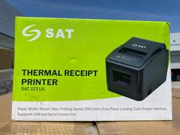 New, In Box SAT PCS 22TUS Thermal Receipt Printer