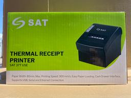 New, In Box SAT PCS 37TUSE Thermal Receipt Printer