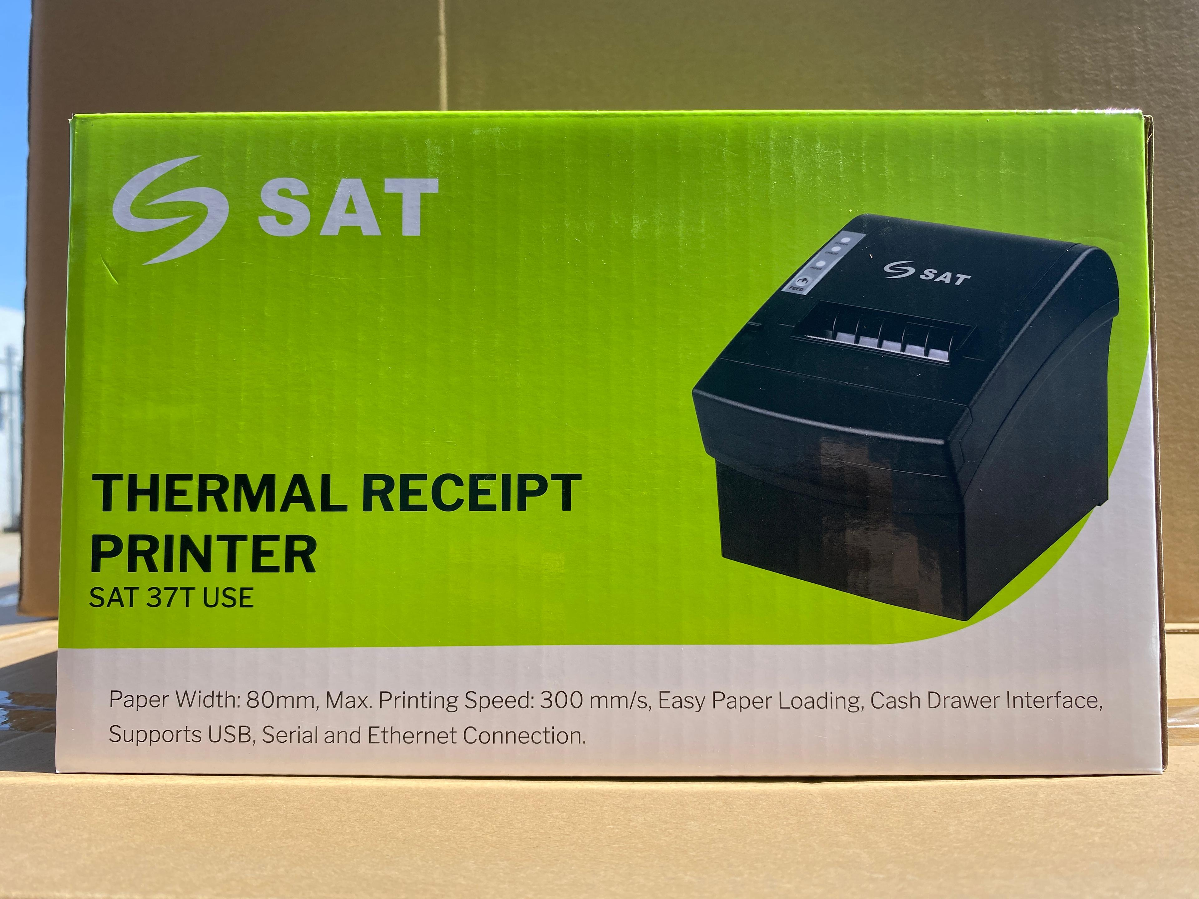 New, In Box SAT PCS 37TUSE Thermal Receipt Printer