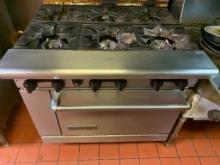 American Range (6) Burner Stove Oven