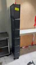 Small plastic file cabinet