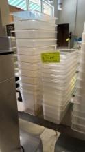 22 1/3 size Cambra food storage assorted depths
