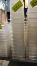 12 deep 1/3 size storage container containers
