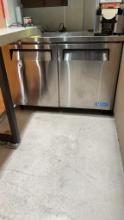 Turbo air under counter freezer stainless steel