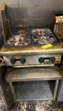 vernacio four burner cooktop