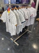 55in stainless steel Clothing Racks