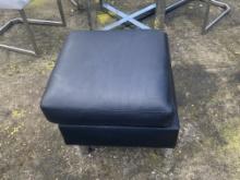 Leather Ottoman