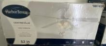 New, In Box Harbor Breeze Centreville 52" Five Blade LED Lighted Ceiling Fan