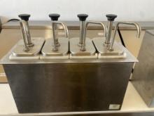 (4) Flavor Sauce Dispenser