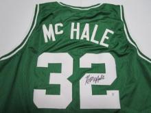 Kevin McHale of the Boston Celtics signed autographed basketball jersey PAAS COA 137