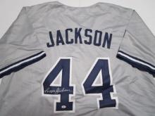 Reggie Jackson of the NY Yankees signed autographed baseball jersey PAAS COA 220
