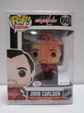 John Carlson of the Washington Capitals signed autographed Funko Pop figure PAAS COA 387