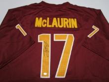 Terry McLaurin of the Washington Commanders signed autographed football jersey PAAS COA 746