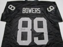 Brock Bowers of the Las Vegas Raiders signed autographed football jersey PAAS COA 827