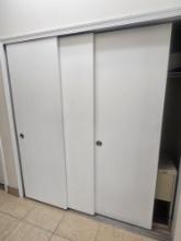 (3) 26" Closet Doors with Rail System