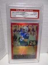 Peyton Manning Colts 2005 Topps Finest 54/599 #FM29 graded PAAS Gem Mint 10