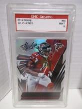Julio Jones Falcons 2014 Panini #46 graded EMC Mint 9